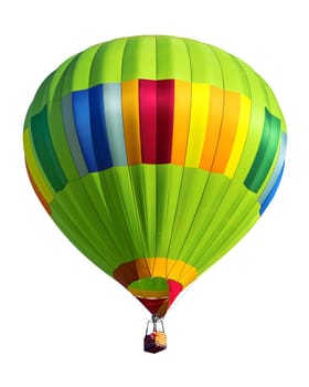 hot air balloon isolated