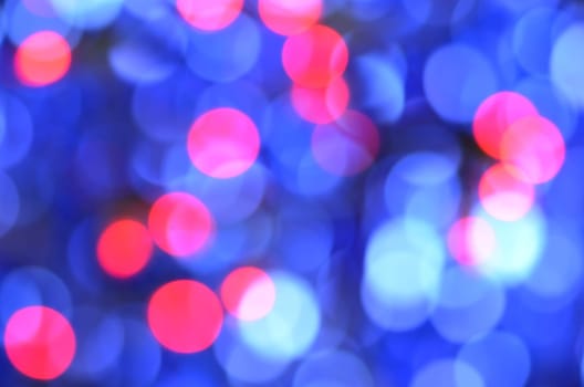 magical colored bokeh background