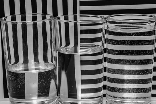 The pattern design black and white background.