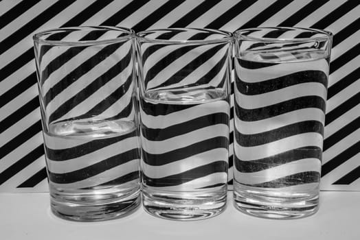 The pattern design black and white background.