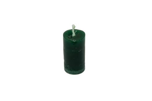 The aroma candle on the white background.Isolate