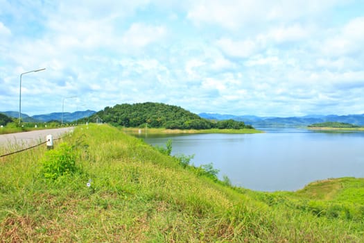 view of Kaeng Krachan Dam