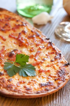 Traditional onion cake