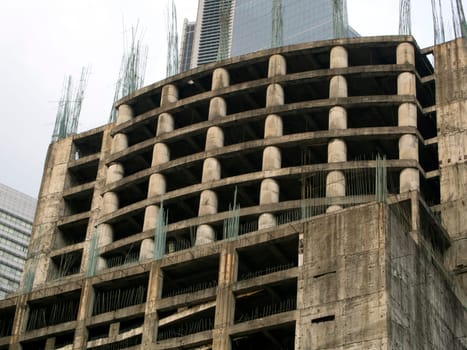 building under construction