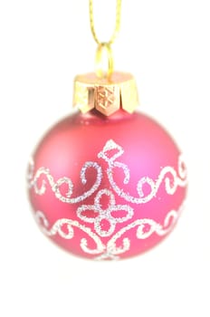 christmas ball isolated on white background