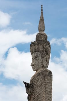 Figure Asia,huge Buddhist sculpture in the north of Thailand