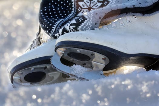 Ice skating - A popular winter sport