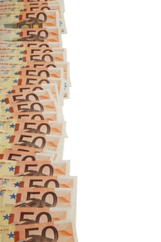 Euro banknotes