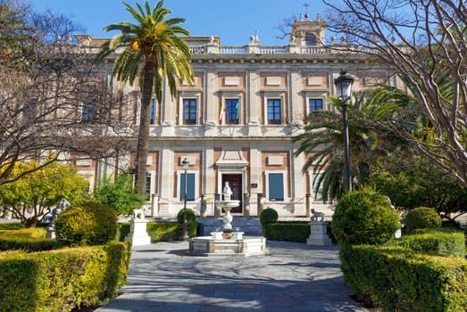 General Archive of the Indies, Archivo General de Indias in Seville, Spain