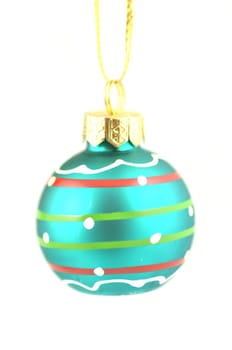 christmas ball isolated on white background