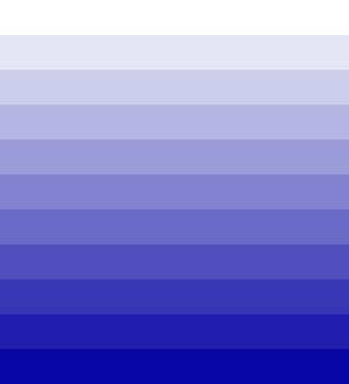 Stripes in blue from dark to light