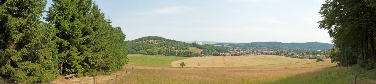 Fields around Tabarz / Thuringia