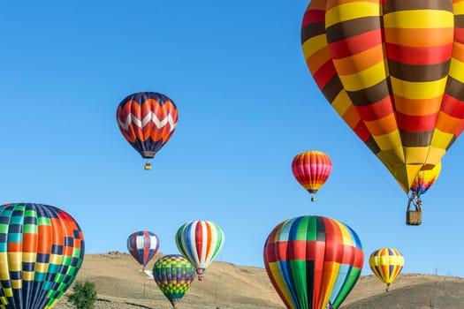 hot air balloons
