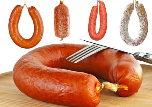 Krakow and various sausages