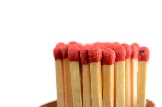 Close up of matches