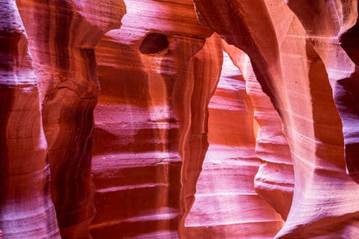 The Upper Antelope Canyon, Page, Arizona, USA. The second edition with the expanded range