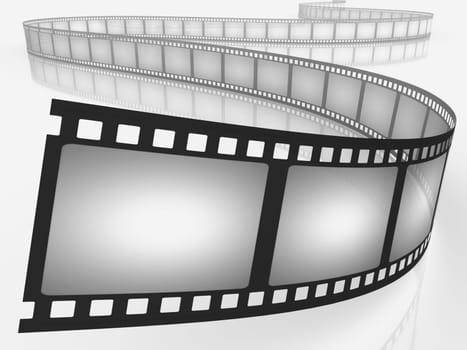 Concept of Industry cinematographic.