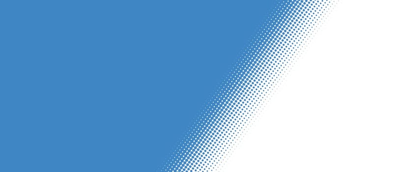 Blue area with oblique soft transition to white