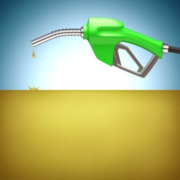 Gasoline fuel. Your text over the pool of gasoline.