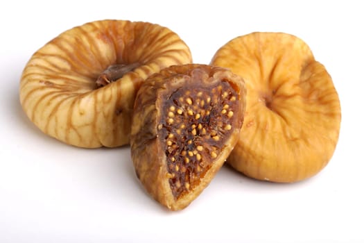 fig fruit, whole, halves