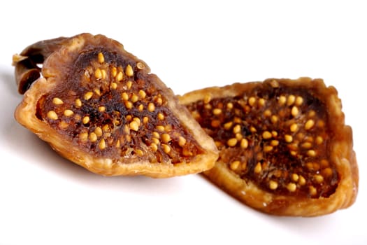 fig fruit, whole, halves
