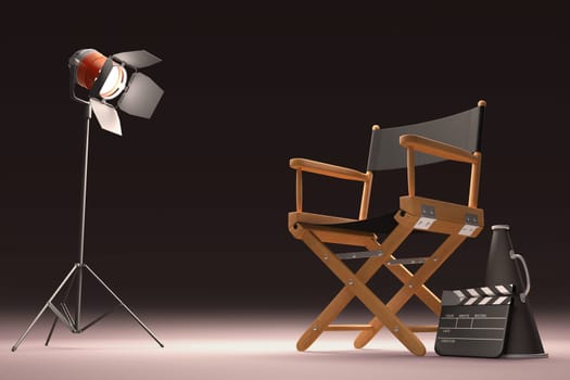 Objects of the film industry, the concept of cinema.