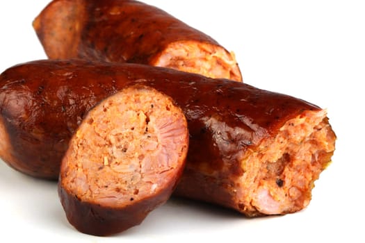 smoked pork sausage