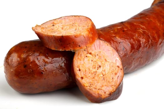smoked pork sausage