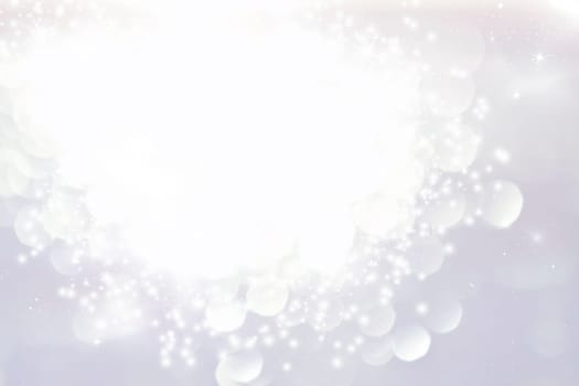 Abstract silver Christmas background