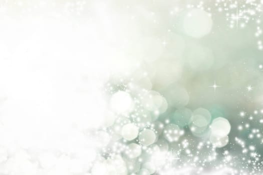 Abstract silver Christmas background