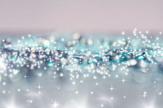 Abstract silver Christmas background