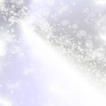 Abstract Christmas background of holiday lights