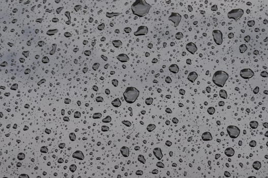 Rain on glass abstract texture. Autumn weather background.
