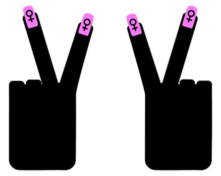 Show of hands Victory