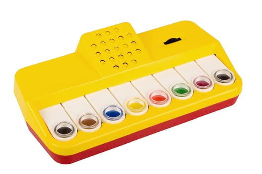 Baby Musical Toy 80s of the 20th century, isolated