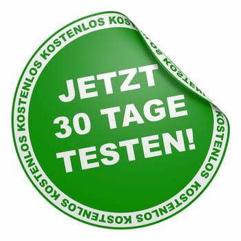 3D Sticker Green - Test now for 30 days