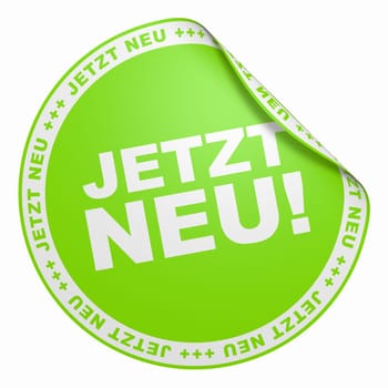 3D Sticker Light Green - Now new!