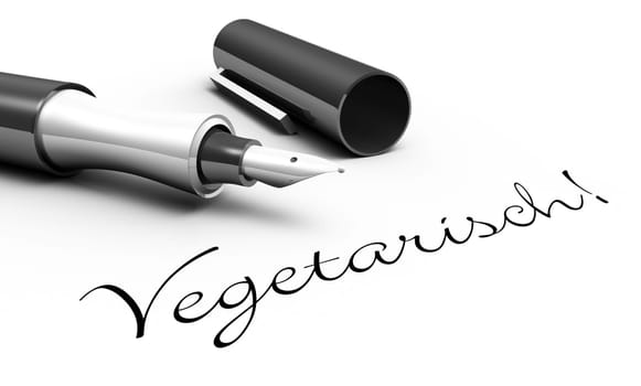 Vegetarian! - Font concept
