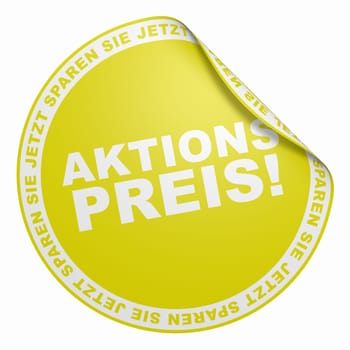 3D Sticker Yellow - Special Price!