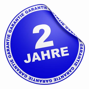 3D Sticker Dark Blue - 2 years warranty