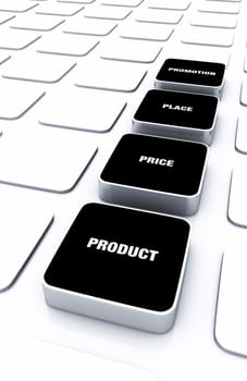Pad Concept Black - Product Price Place Promotion 1