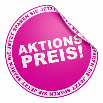 3D Sticker - Special Price! pink