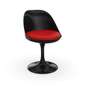 Futuristic Chair - Black Red