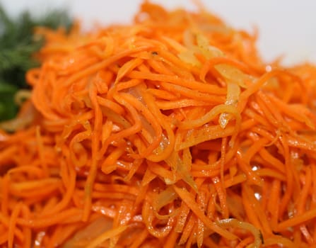 Carrots in Korean