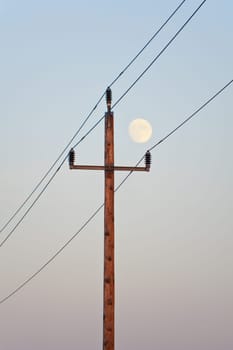 Mast and Moon