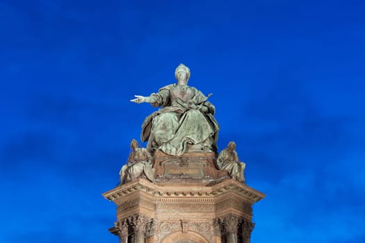 Maria Theresa,Monument to the Empress on Maria Theresien Platz in Vienna