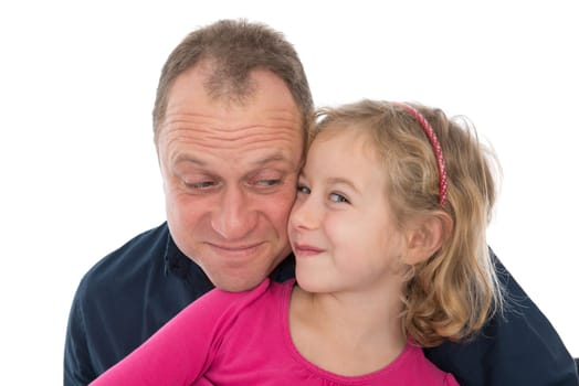 Father and daughter