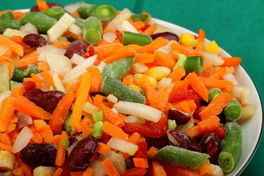 frozen vegetables to soups