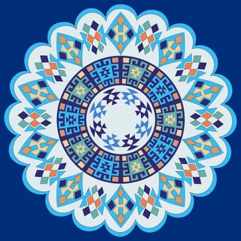 blue series is designed using the old patterns anatolia