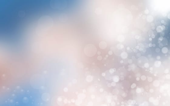 Spring background with colorful lights